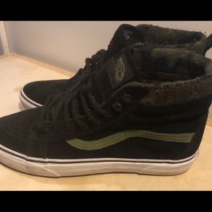 Vans Sk8-HI MTE Camo Lined Slate Shoes